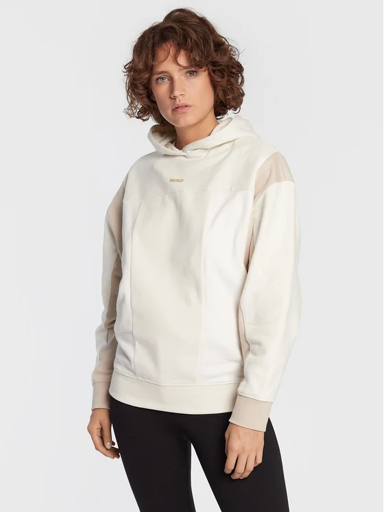 Hugo Sweatshirt Dulcia 50479826 Beige Regular Fit