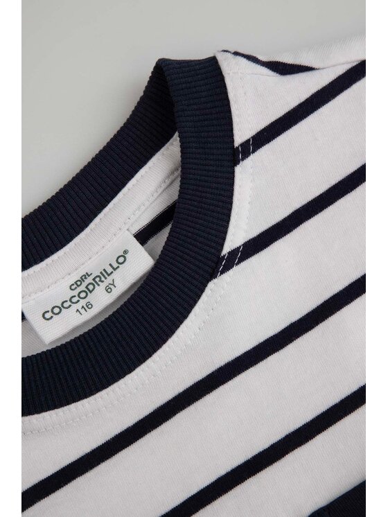 Coccodrillo Coccodrillo T-Shirt WC6143205RBK-015 Granatowy Regular Fit