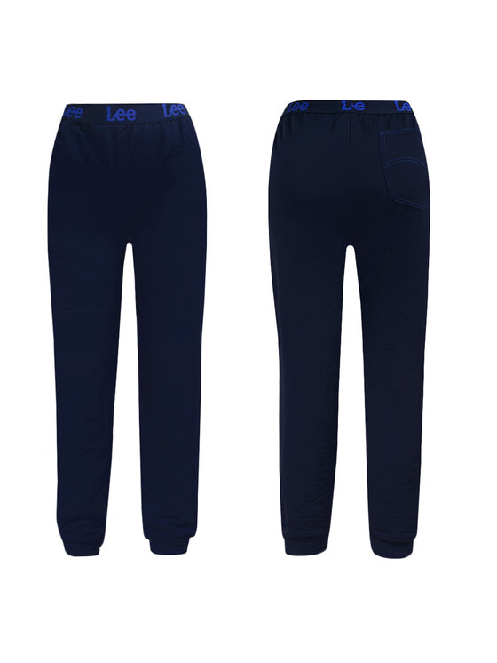 Lee Lee Piżama 38005 Niebieski Comfortable Fit