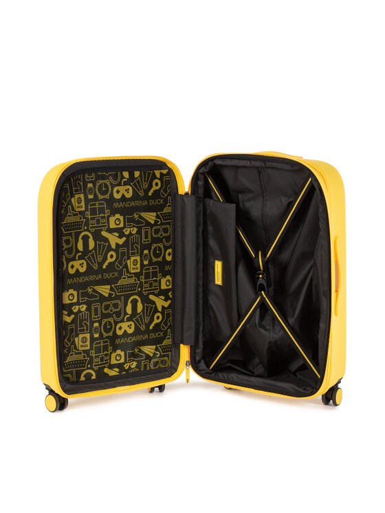 Mandarina Duck Mandarina Duck Vidutinio dydžio lagaminas Logoduck+ P10SZV3205J Geltona