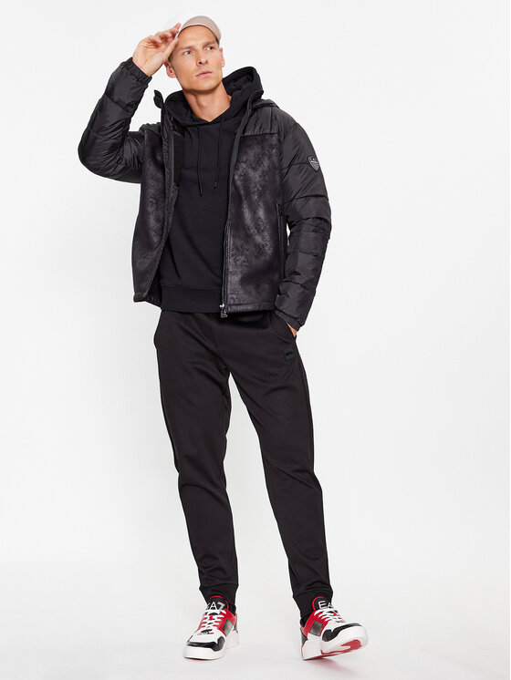 EA7 Emporio Armani EA7 Emporio Armani Zimska jakna 6RPBA5 PN54Z 1200 Črna Regular Fit