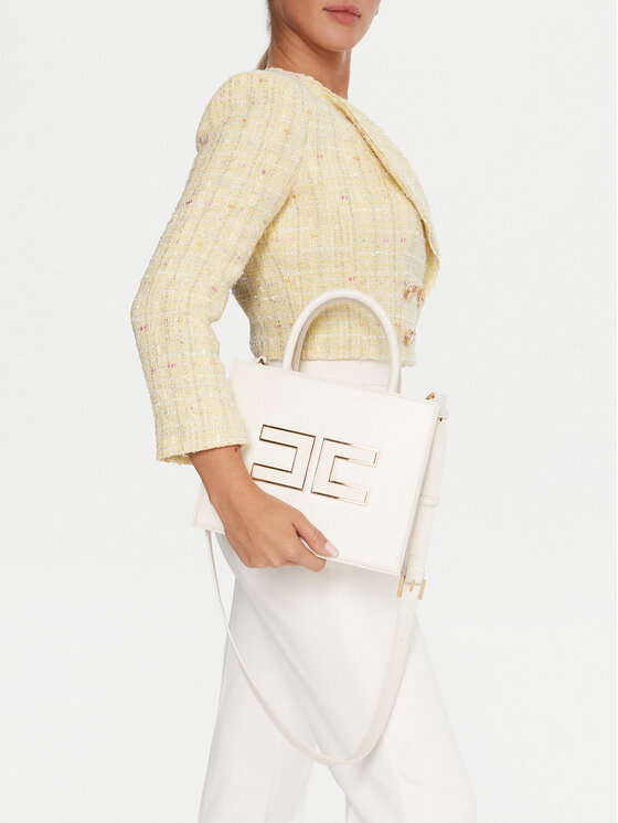 Elisabetta Franchi Elisabetta Franchi Ročna torba BS-33A-56E2-V380 Bela