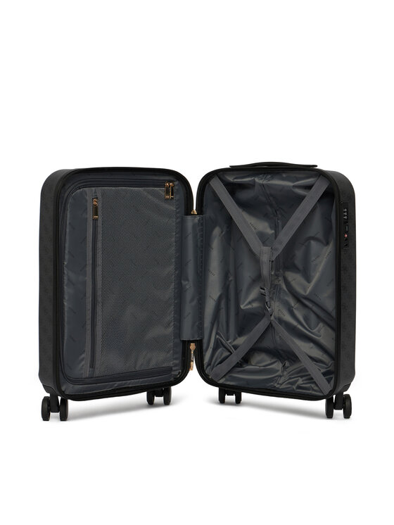 Guess Guess Самолетен куфар за ръчен багаж Latona Tavel TWHK92 11983 Тъмносив