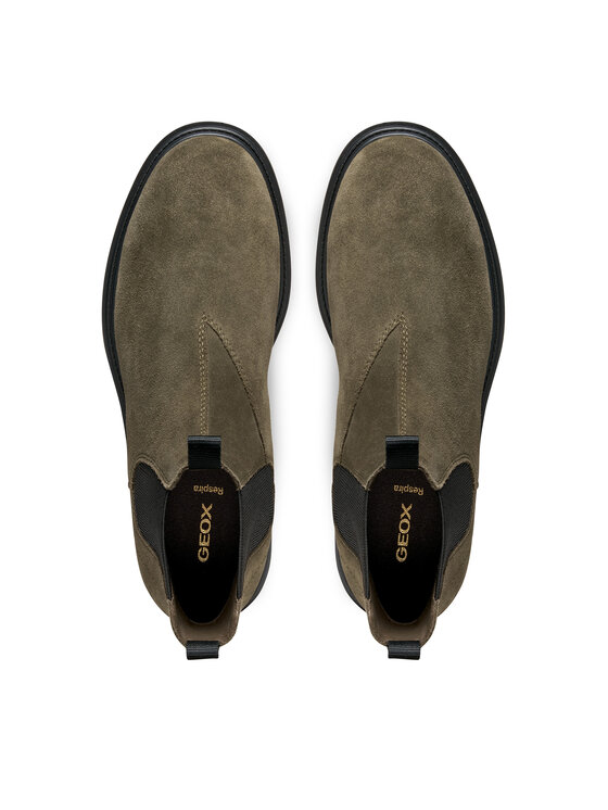 Geox Geox Chelsea cipele U Spherica Ec7 U46FRA 00022 C3009 Kaki