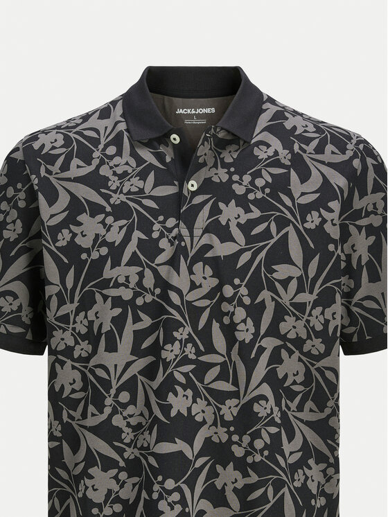 Jack&Jones Jack&Jones Polo Jeff 12269236 Μαύρο Standard Fit