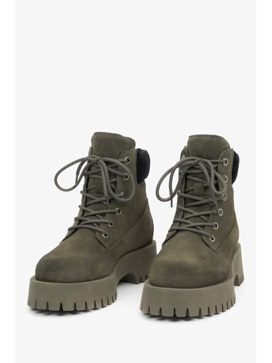 Estro Estro Μποτάκια ER00116339 Πράσινο