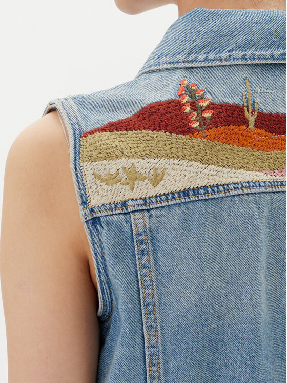 Levi's® Levi's® Mellény 002A7-0000 Kék Standard Fit