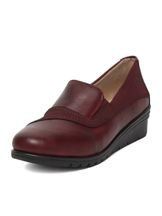 Rieker Rieker Īsi apavi L5356-35 Bordo