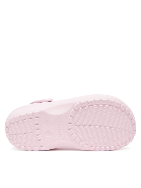 Crocs Crocs Şlapi Classic Floral Cut Out Clog 210927 Roz