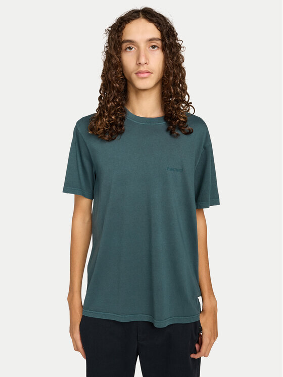 Element Element T-shirt Lowcase Pigment ELYKT00177 Zelena Regular Fit