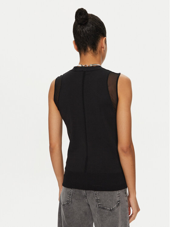 PINKO PINKO Bluzka Felce 102818 A1KX Czarny Regular Fit