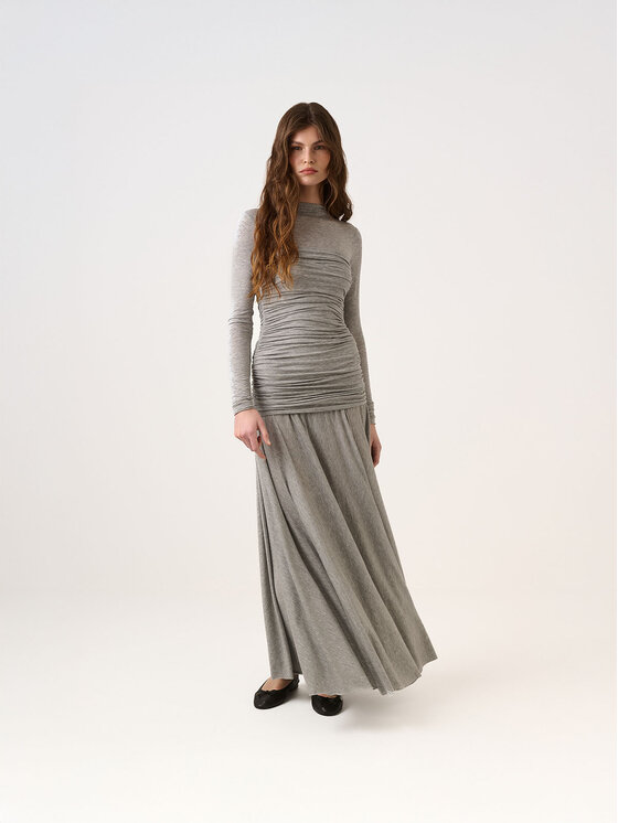 La Mania La Mania Vestito di maglia MITCH Grigio Classic Fit
