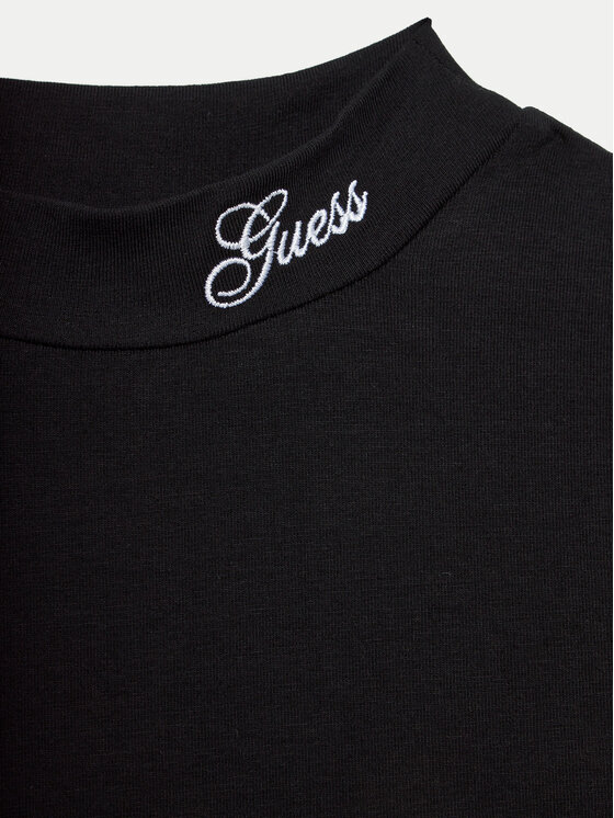 Guess Guess Μπλουζάκι J4BI11 J1314 Μαύρο Regular Fit