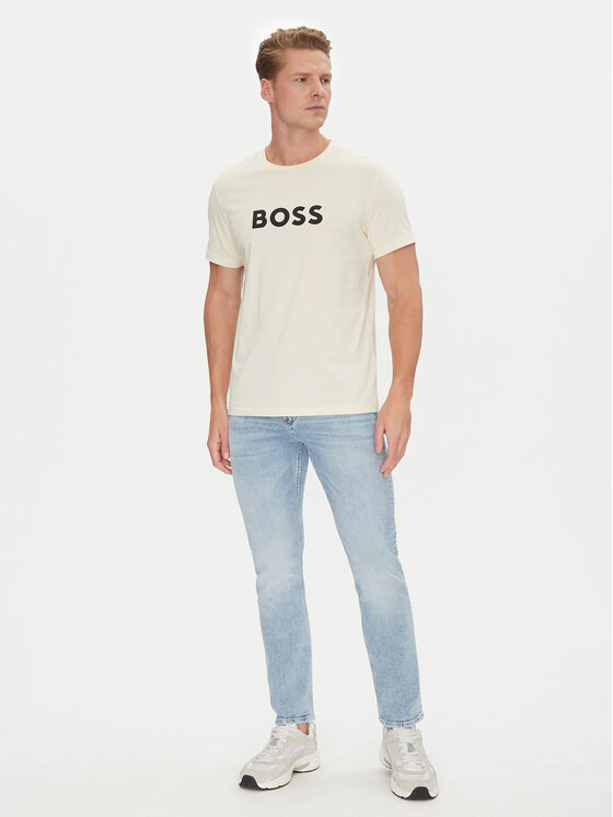 BOSS BOSS Jeans hlače H-Delaware 50538553 Modra Slim Fit