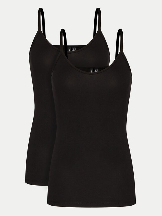 Vero Moda Vero Moda 2 db-os felső szett 10171122 Fekete Slim Fit