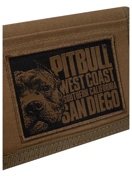 PITBULL PITBULL Portfel Blood Dog Brązowy