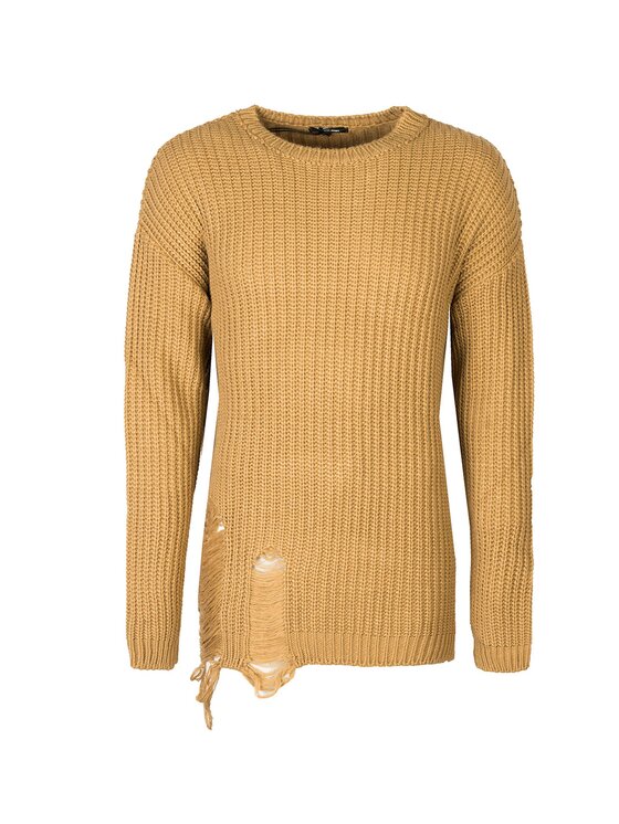 Xagon Xagon Maglione A2008 1J 00350 Marrone Regular Fit
