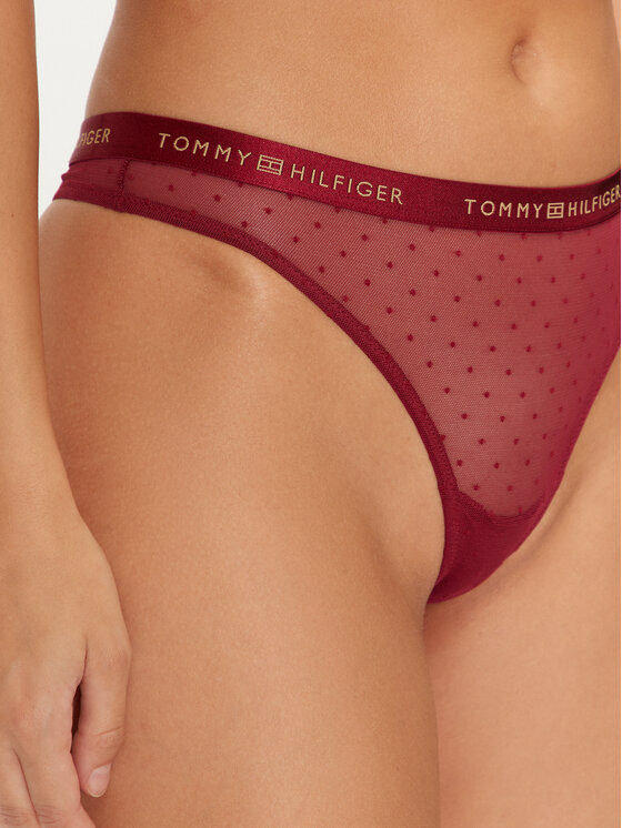 Tommy Hilfiger Tommy Hilfiger Stringi UW0UW05533 Czerwony