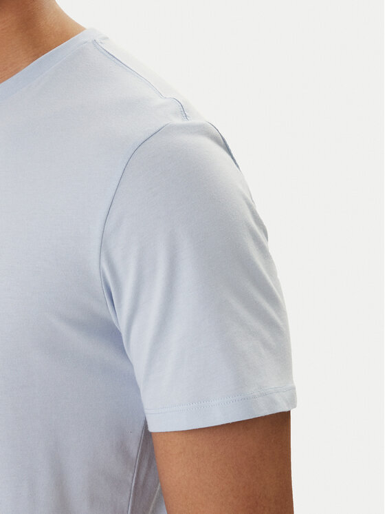 Calvin Klein Calvin Klein Majica LV04RF853G Svetlo modra Regular Fit