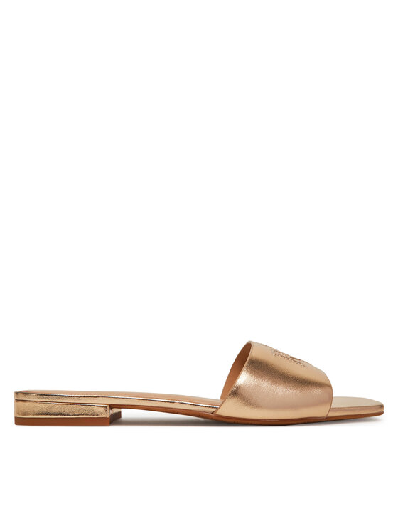 LAUREN RALPH LAUREN Šľapky Everley 802970531001 Zlatá