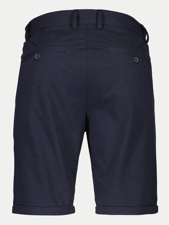 Lindbergh Lindbergh Šortky z materiálu 30-501024 Tmavomodrá Regular Fit