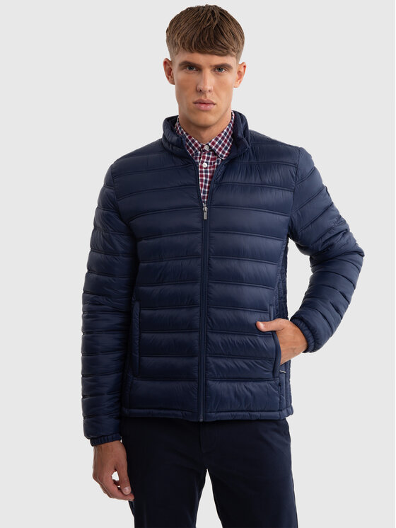 BIG STAR BIG STAR Kurtka zimowa ACARF Granatowy Basic Fit