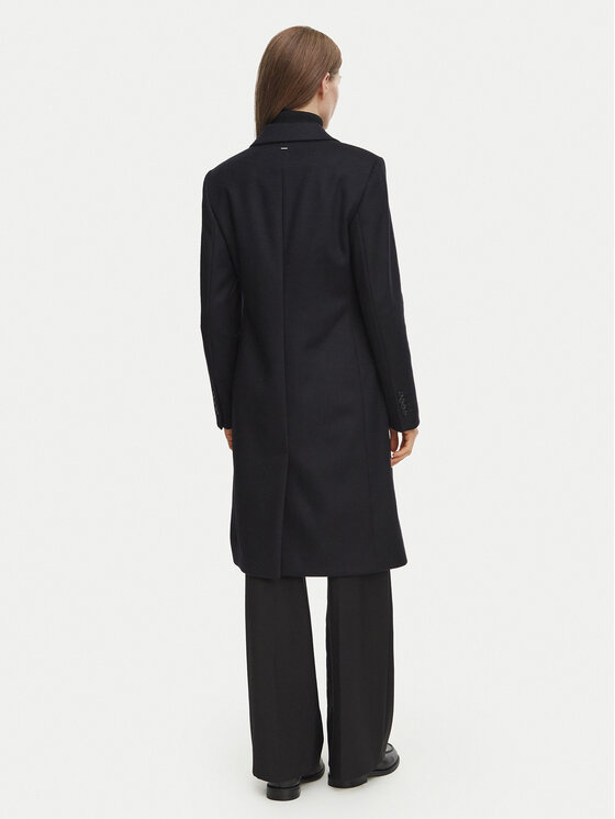 BOSS BOSS Вовняне пальто Classin1  50574982 Cиній Regular Fit