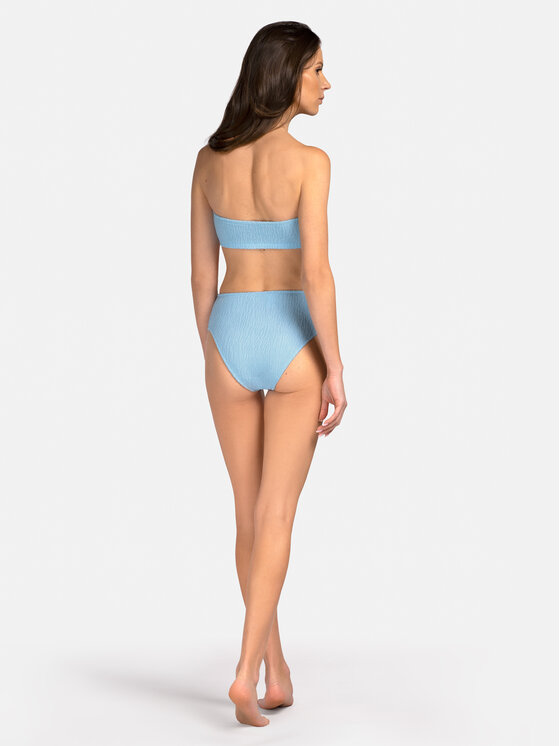 Miss Lou Miss Lou Bikini pezzo sotto D-SP2-NB Blu