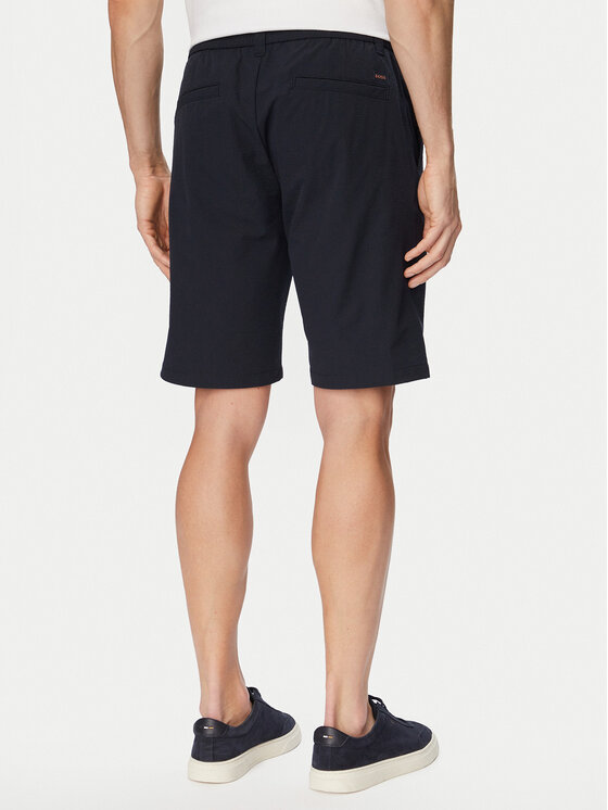 BOSS BOSS Szorty materiałowe 50562365 Granatowy Regular Fit