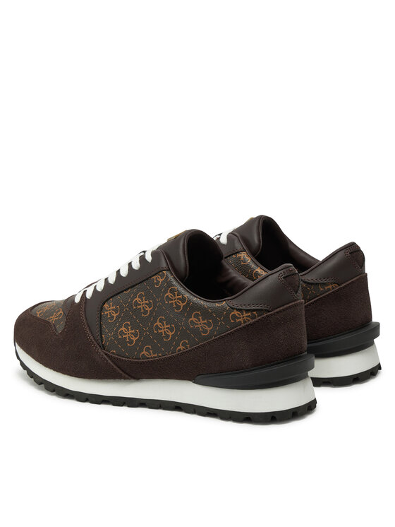 Guess Guess Sneakersy FMPARO ELL12 Brązowy