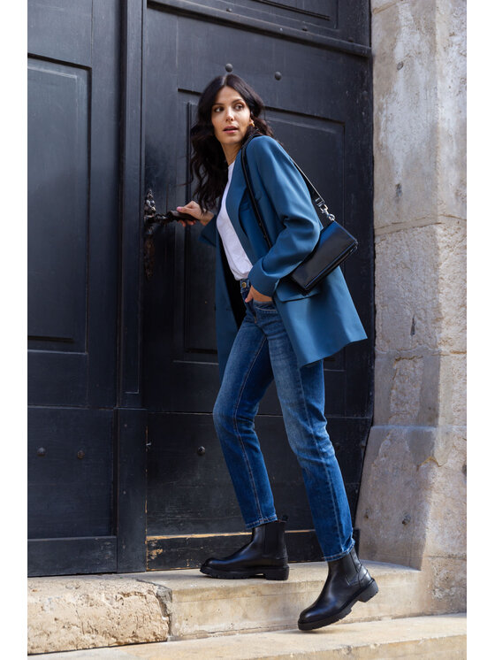 RJ Rocks Jeans RJ Rocks Jeans Jeansy Jennifer Niebieski Slim Leg
