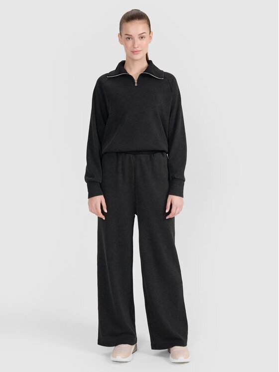 4F 4F Pantaloni da tuta 4FRSS25TTROF1396-20S Nero Oversize