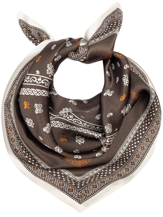 ALLORA BE UNIQUE ALLORA BE UNIQUE Foulard silk Marrone