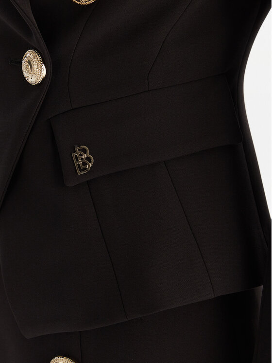 Babylon Babylon Sacou S00779 Negru Slim Fit