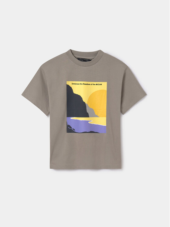 Mayoral Mayoral T-krekls 6039 Bēšs Regular Fit