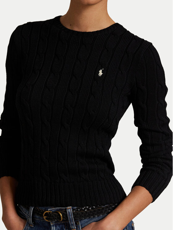 Polo Ralph Lauren Polo Ralph Lauren Svetr 211971869006 Černá Slim Fit