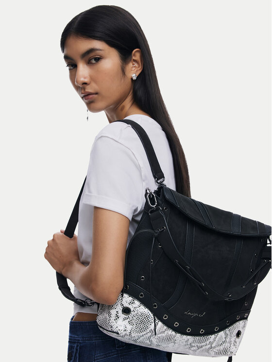 Desigual Desigual Ruksak 25WAKP11 Crna