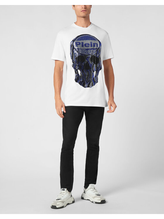 PHILIPP PLEIN PHILIPP PLEIN T-shirt 21089 Bianco Regular Fit