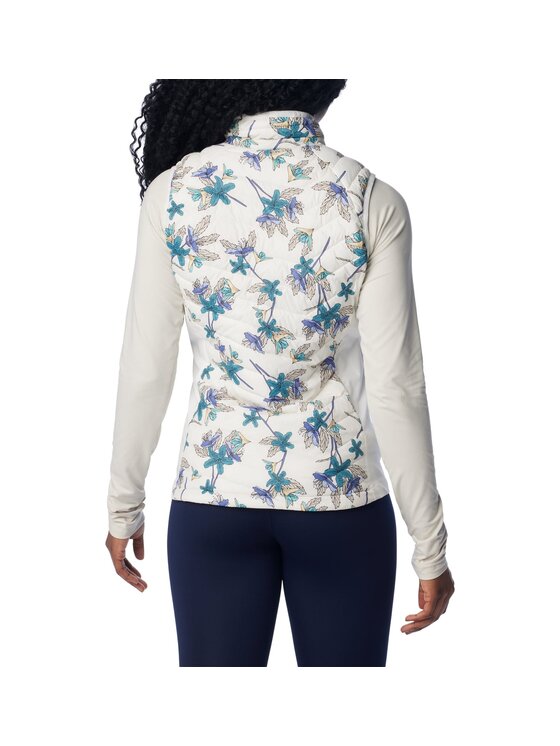 Columbia Columbia Bezrękawnik Powder Pass Vest Biały Regular Fit