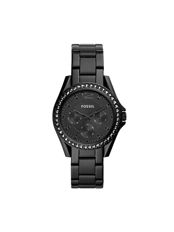 Fossil Montre Riley ES4519 Noir • Modivo.fr