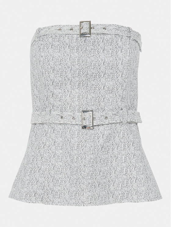 Gestuz Gestuz Top Coelle 10908647 Grigio Regular Fit