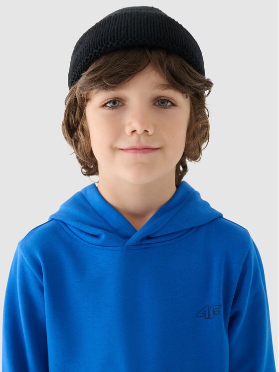 4F 4F Felpa 4FJWMM00TSWSM1292-36S Blu Regular Fit