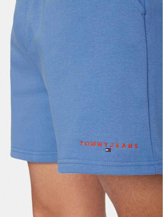 Tommy Jeans Tommy Jeans Sportske kratke hlače DM0DM22697 Plava Regular Fit