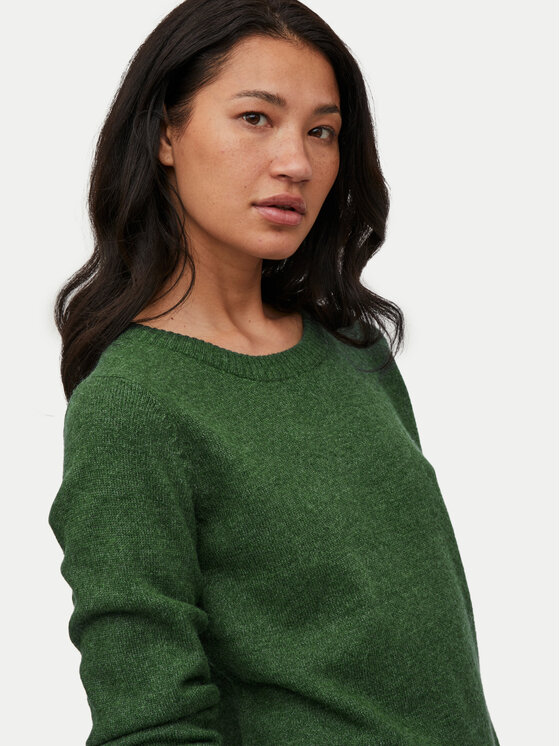 Vila Vila Maglione Ril 14054177 Verde Regular Fit