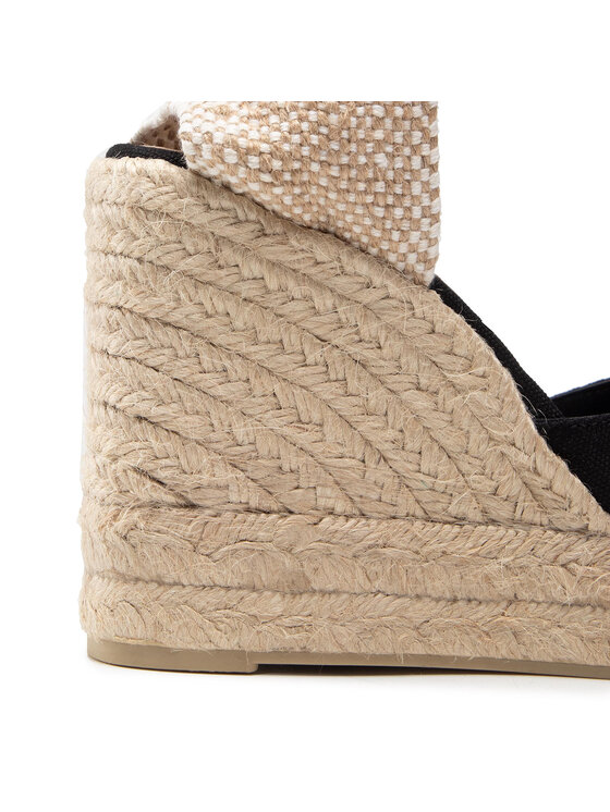 Castañer Castañer Espadrilles Carol/8ED/001 020975-100 Fekete