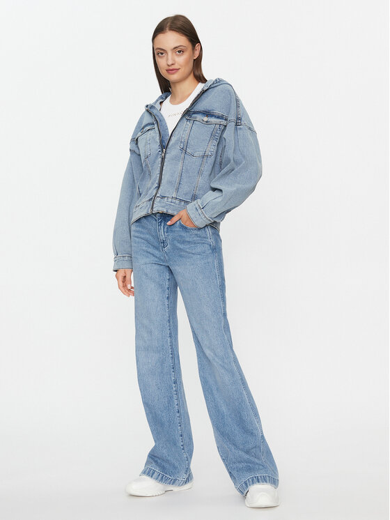 Noisy May Noisy May Traper jakna Alviva 27028452 Plava Relaxed Fit