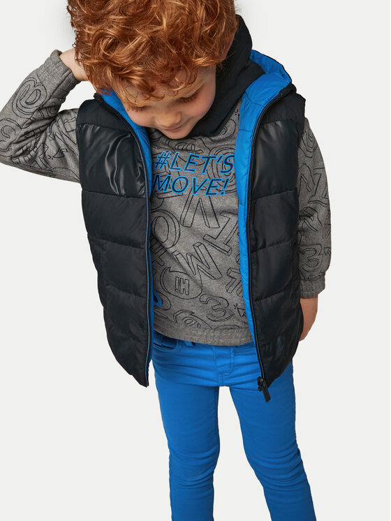 Mayoral Mayoral Hlače iz tkanine 4539 Modra Slim Fit
