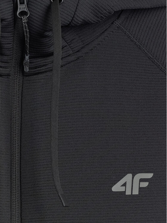 4F 4F Bluza techniczna NO LIMITS Czarny Regular Fit