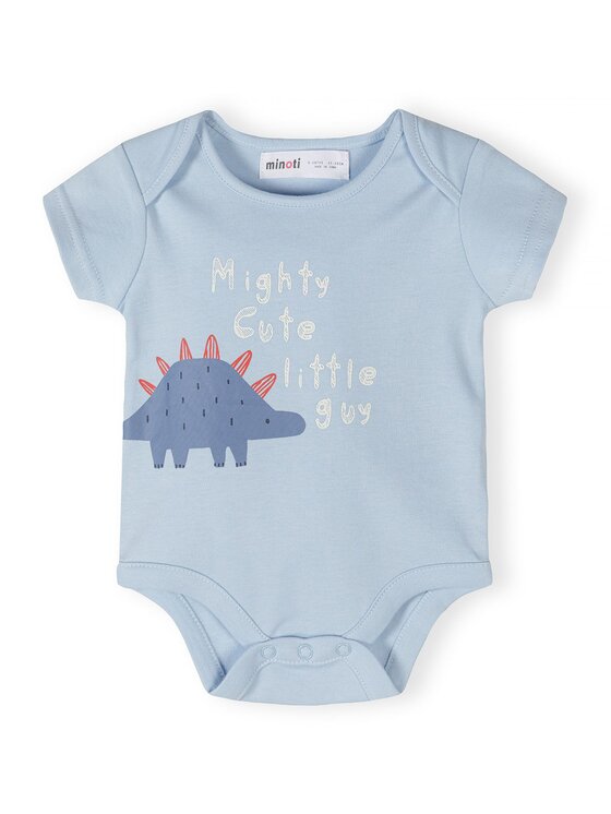 minoti minoti Body 28BABYPACK26 Błękitny Regular Fit