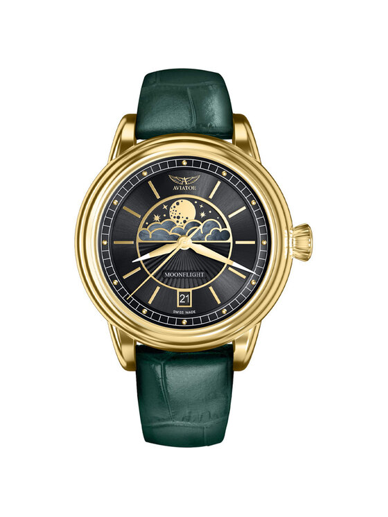 Aviator Aviator Orologio V.1.33.1.344.4GR Verde